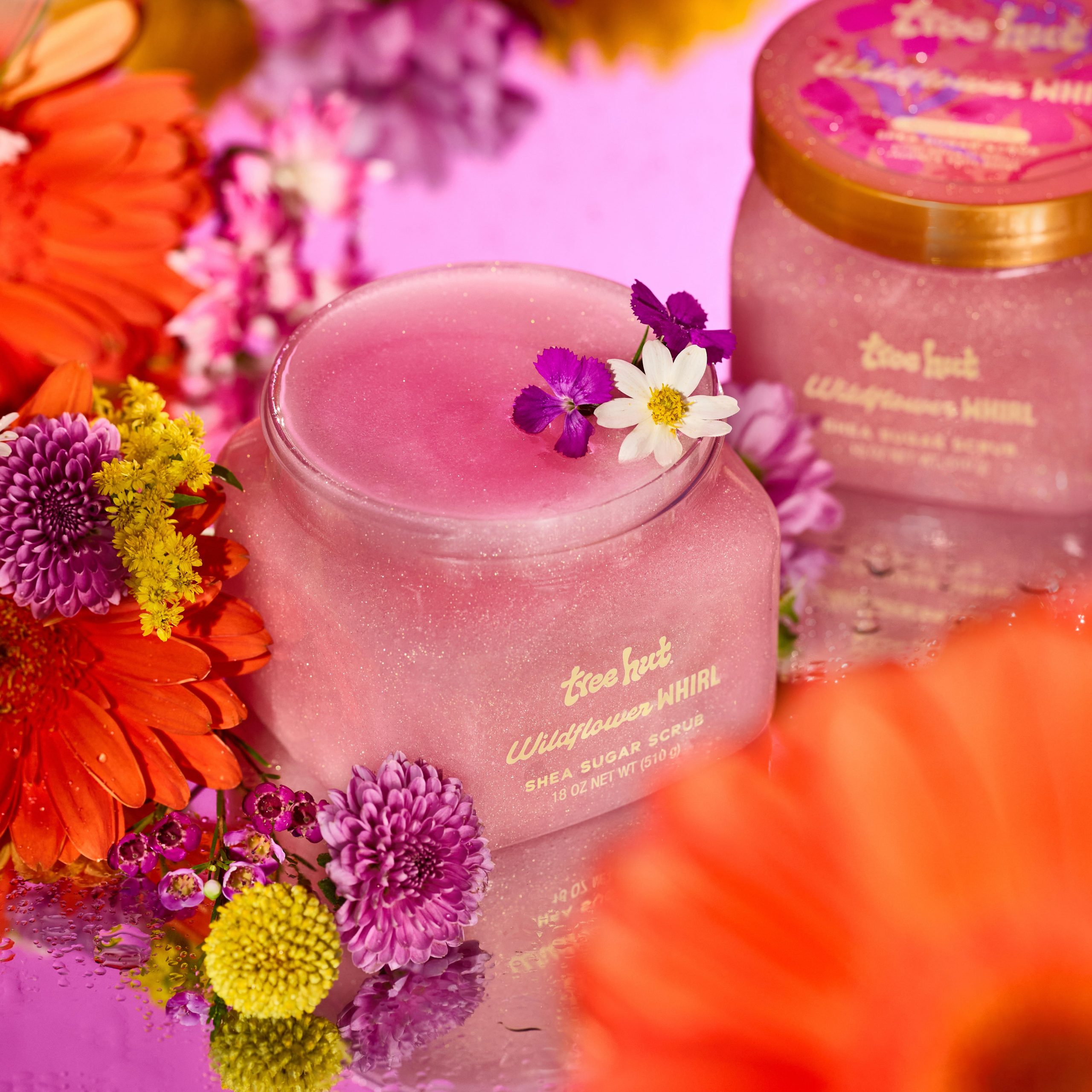 Wildflower Whirl Shea Sugar Scrub - Image 2